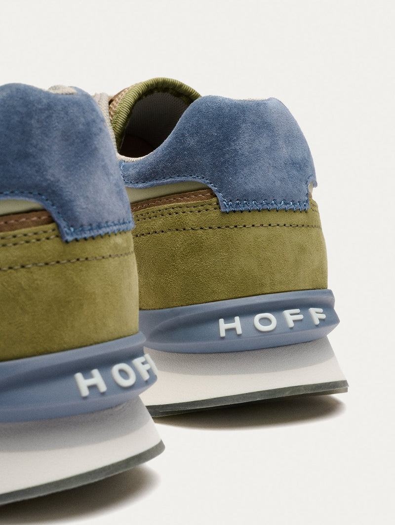 Hoff City Baku Sneakers Herre Grøn Brune Khaki | RTA391ZR