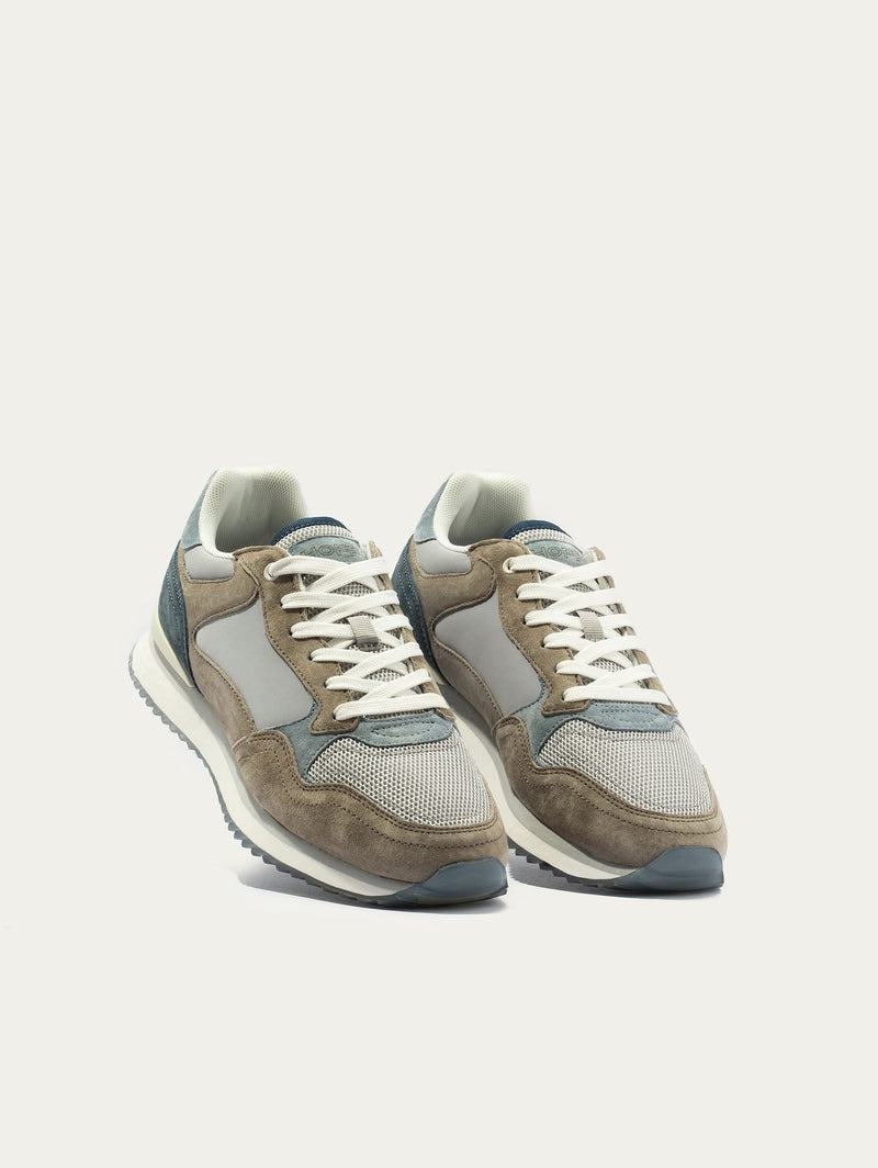 Hoff City Bristol Sneakers Herre Grå Khaki Hvide | WUQ8698FH