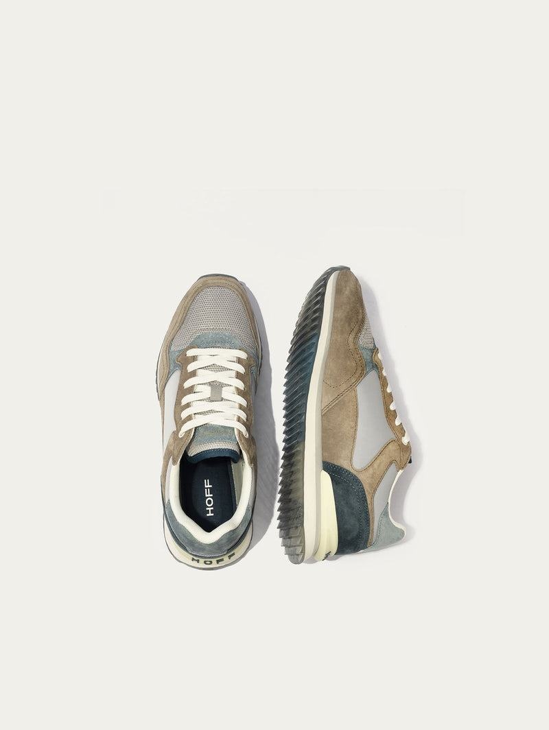 Hoff City Bristol Sneakers Herre Grå Khaki Hvide | WUQ8698FH