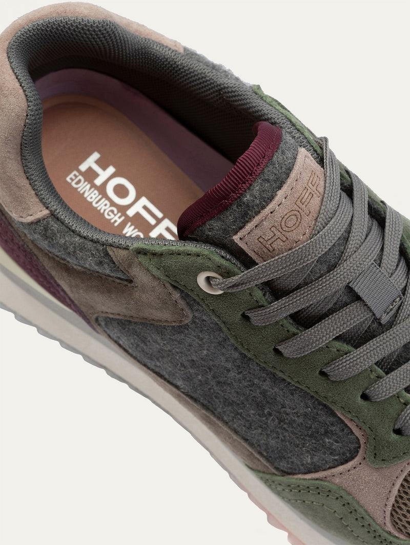 Hoff City Edinburgh Sneakers Dame Grøn Mørkegrå | GBB4836RL