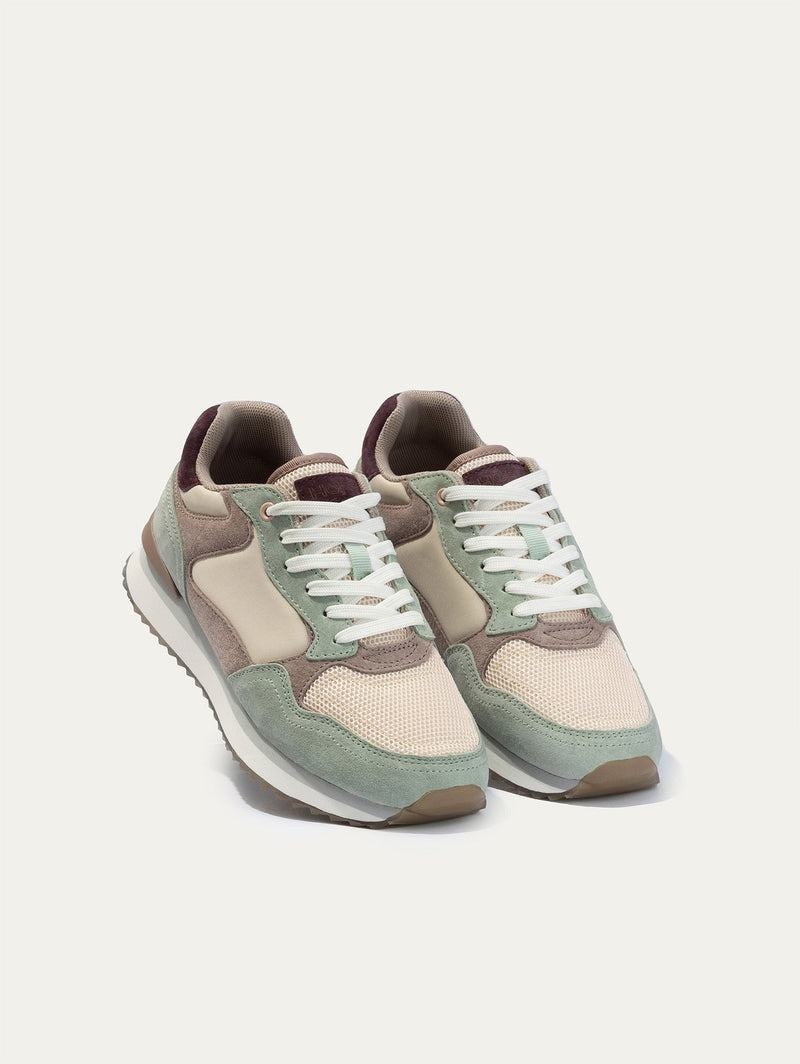 Hoff City Phoenix Sneakers Dame Khaki Grøn | OYJ6515IT