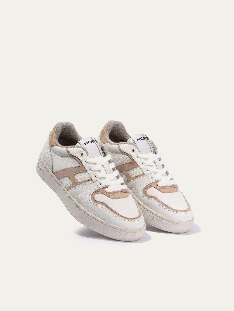 Hoff Metro Covent Garden Sneakers Dame Hvide Khaki | WXR8769HZ