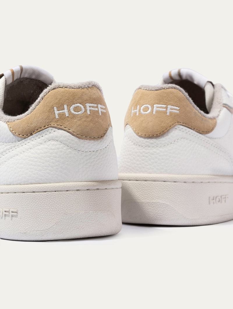 Hoff Metro Covent Garden Sneakers Dame Hvide Khaki | WXR8769HZ