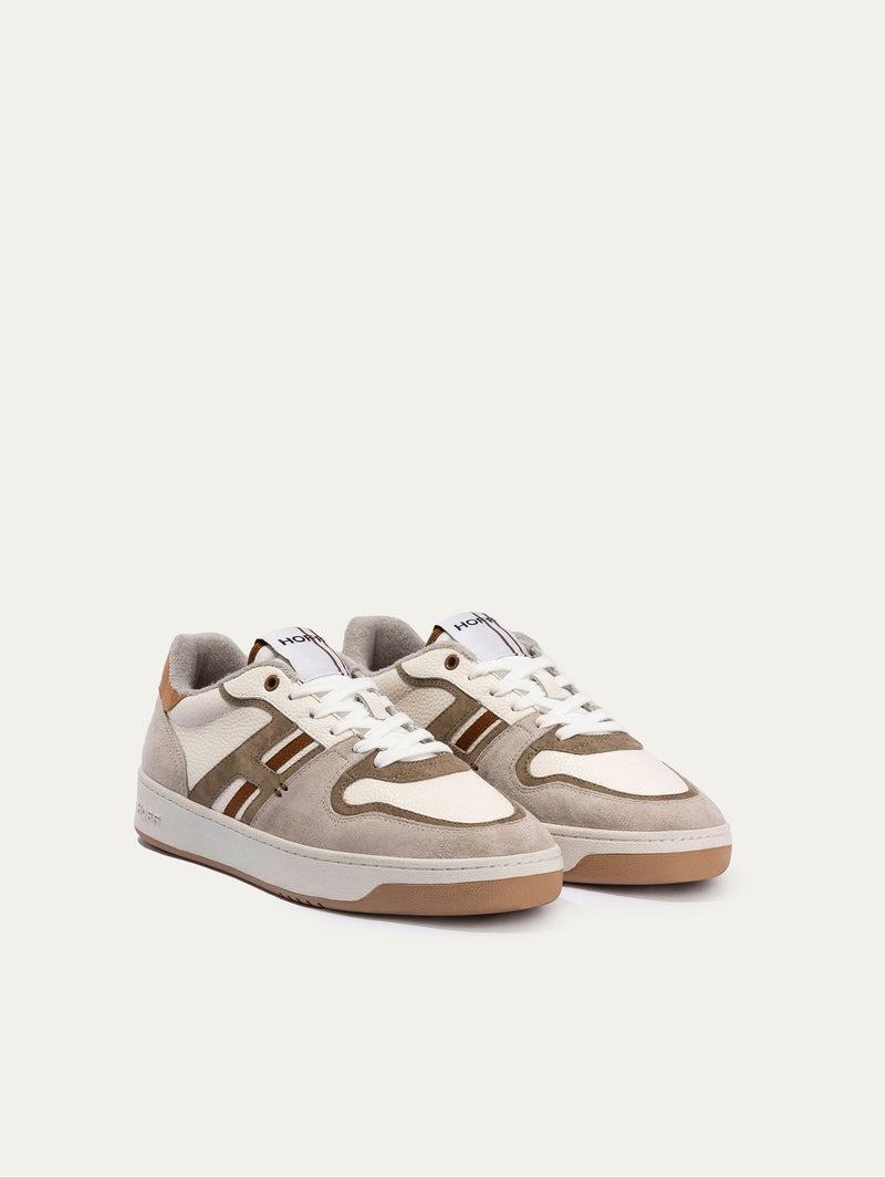 Hoff Metro Trocadero Sneakers Herre Hvide Grå Brune | XNF3751JY