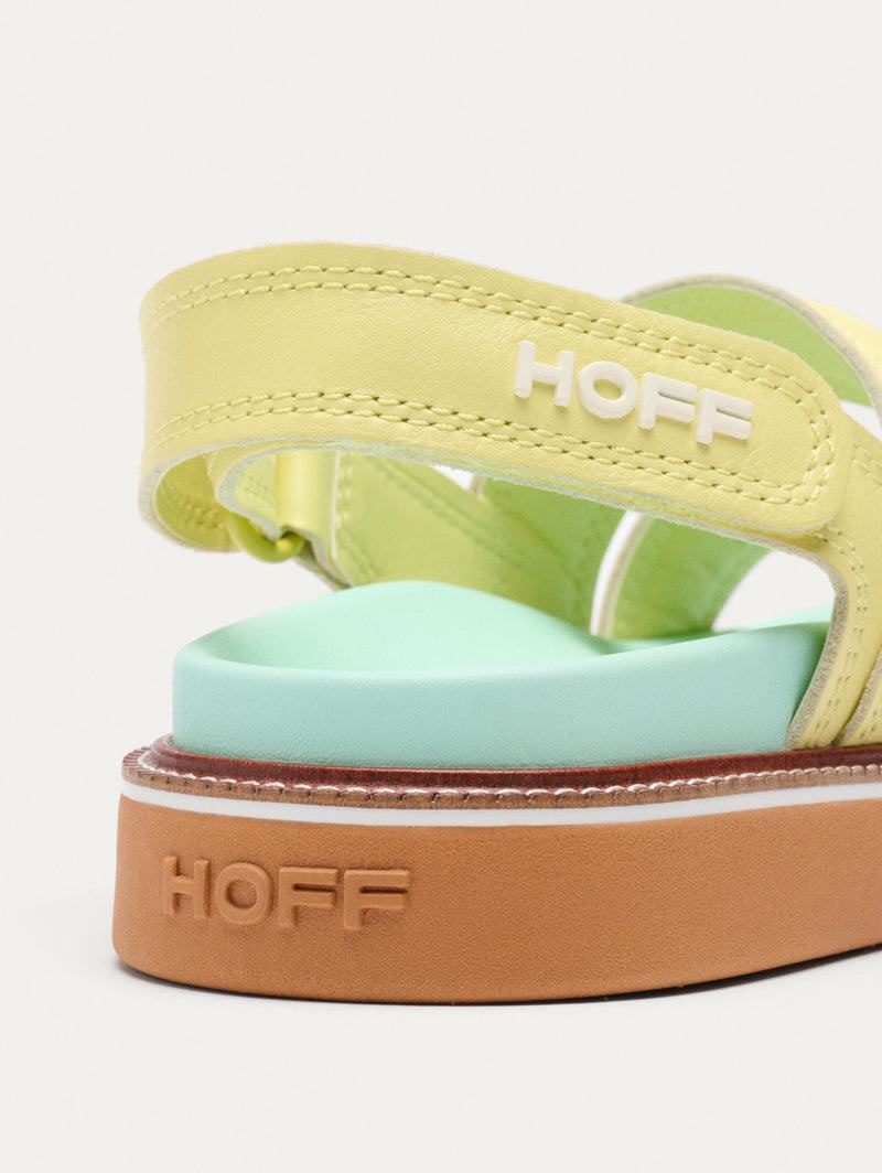 Hoff Road Sandaler Dame Lysegrøn | JON585NI